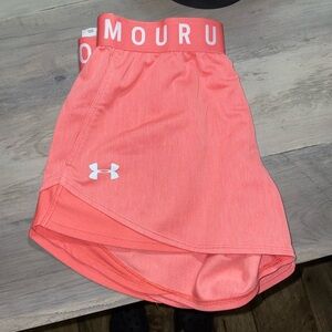 Under Armour Vibrant Coral Shorts